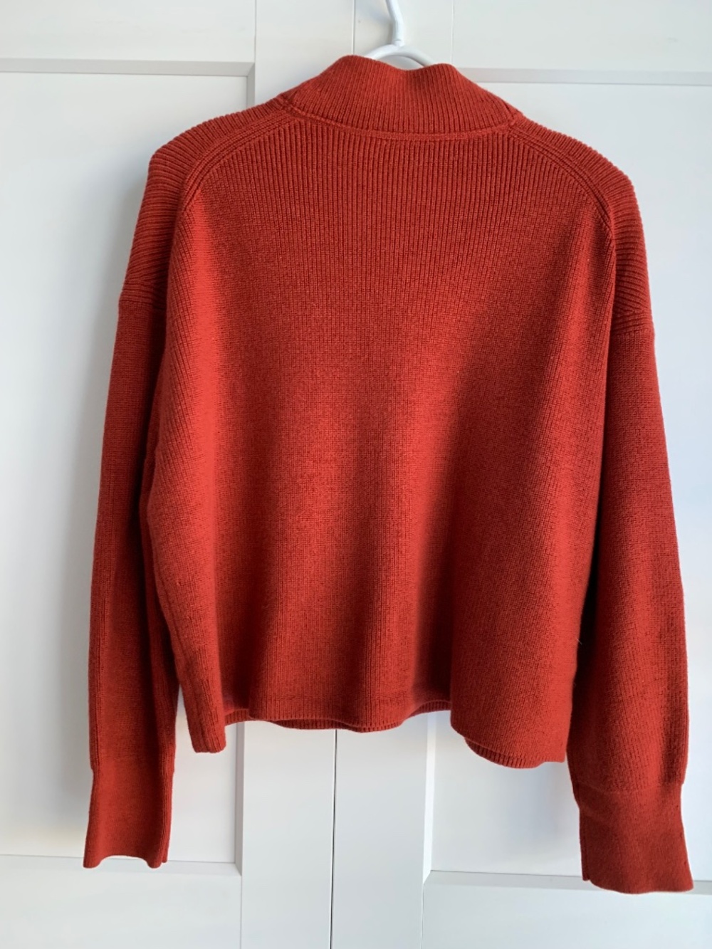 Lululemon Merino Wool-Blended Ribbed Turtleneck Sweater Size 8 - Picture 3 of 11
